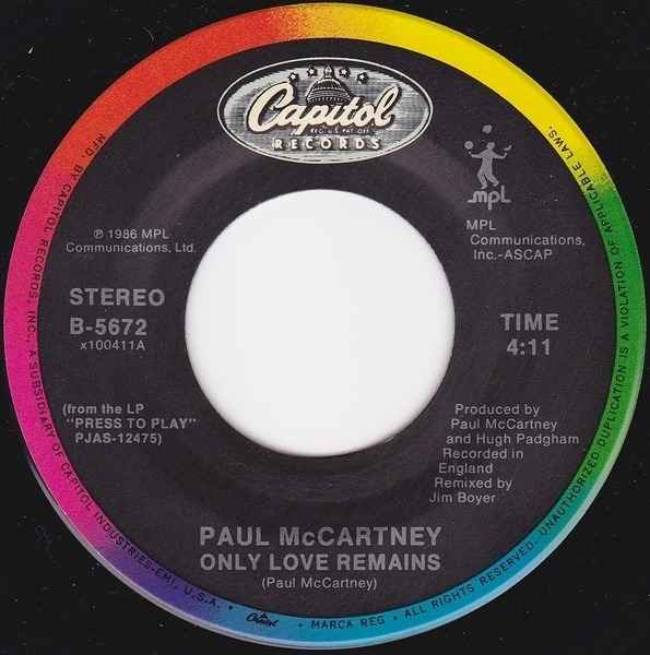 Paul McCartney Only Love Remains
