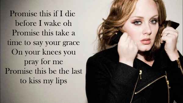 Adele Promise this