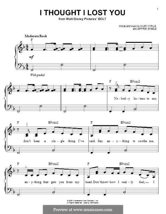 Miley Cyrus I thought I lost you (& John Travolta)