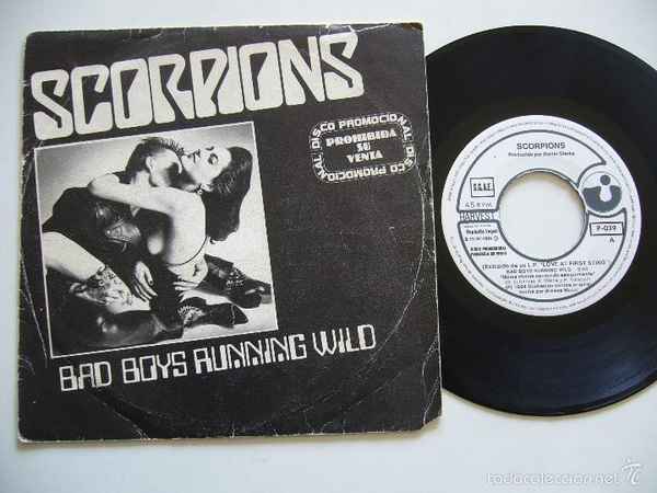 Scorpions Bad Boys Running Wild