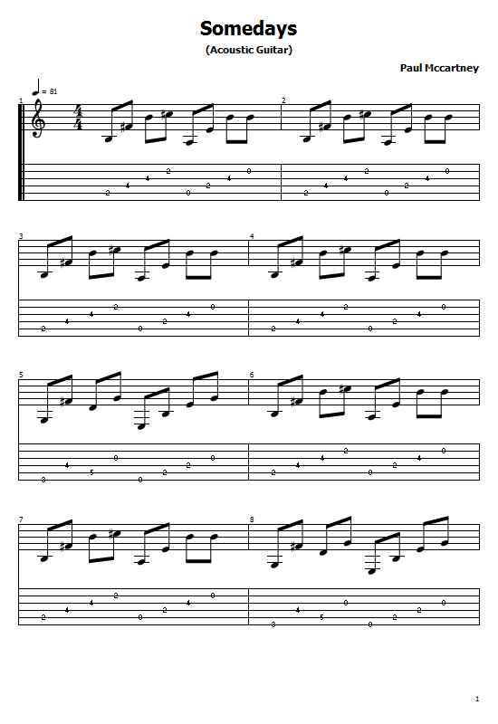 Paul McCartney Somedays