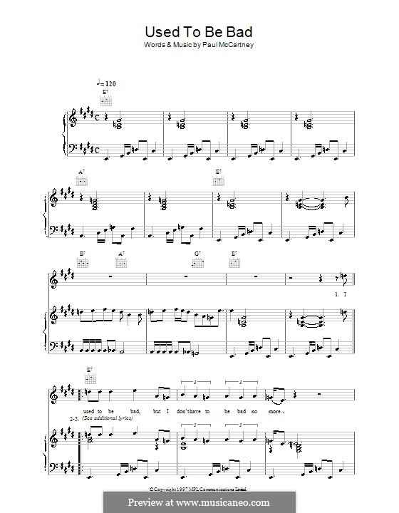 Paul McCartney Used To Be Bad