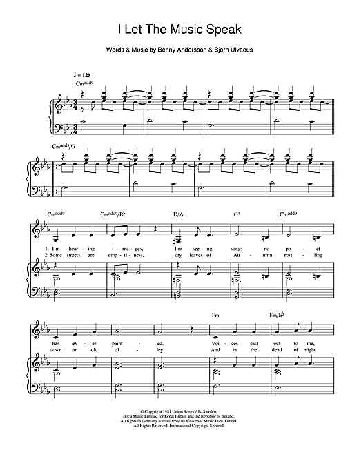 ABBA I Let The Music Speak