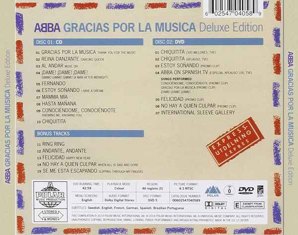 ABBA Reina Danzante (Dancing Queen - In Spanish)