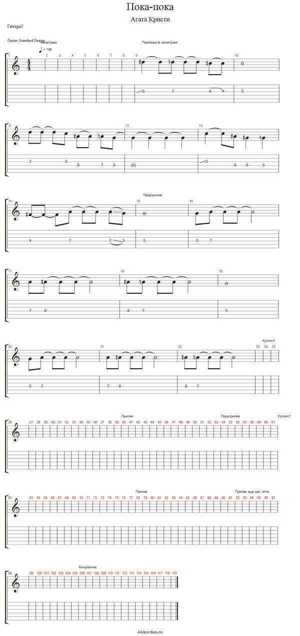 Агата Кристи Пока-пока