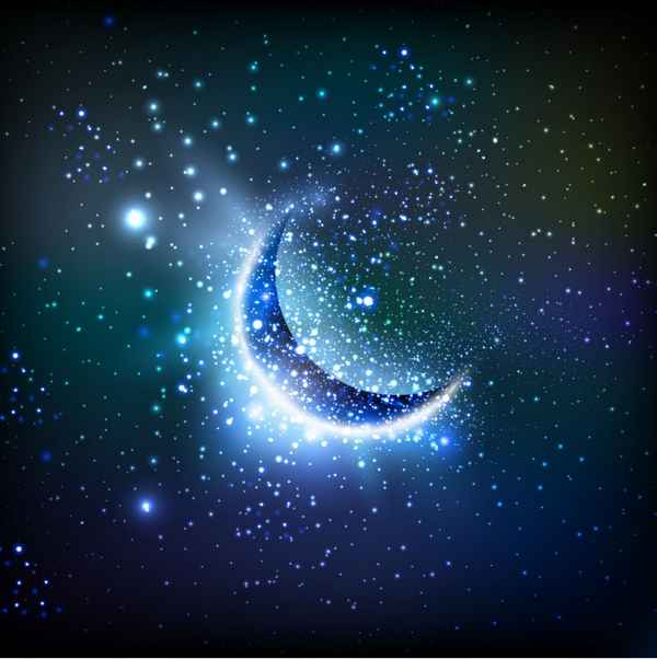 Блестящие Луна