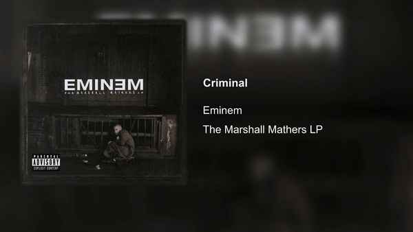 Eminem Criminal Eminem Criminal