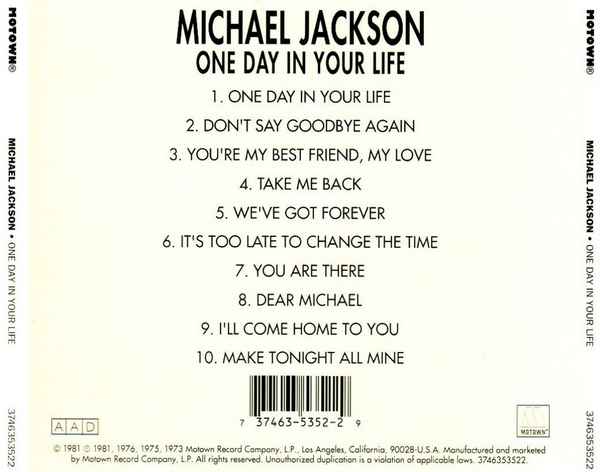 Michael Jackson Don't Say Goodbye Again