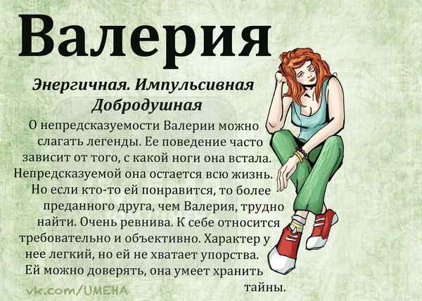 Валерия Имя