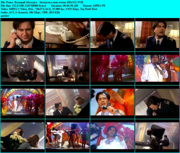 Валерий Меладзе Звёздочка Моя Ясная